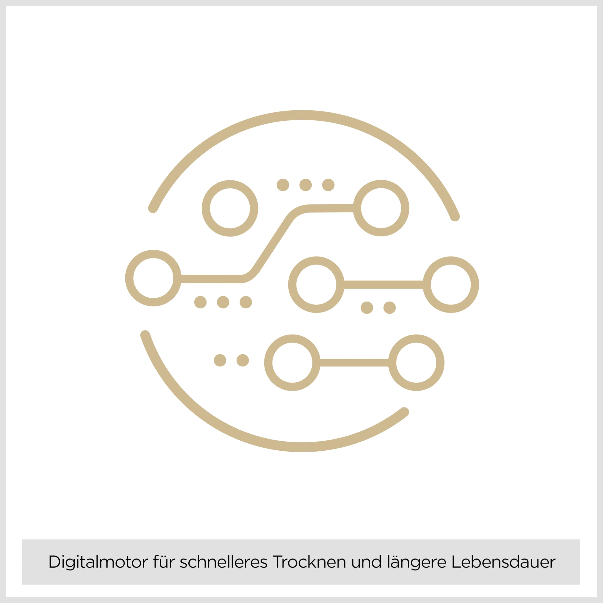 BaByliss Titanium Shine 1600W Haartrockner mit Diffusor – Leistungsstarker und Kompakter Föhn, Ergonomisches Design, Ionen-Technologie gegen Frizz, 3 Heiz- & 3 Gebläsestufen, Silber, D6200DE