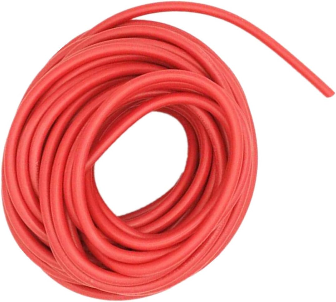 Electric Copper Core Flexible Silicone Wire Cable Red (22AWG 40KV) (2M)