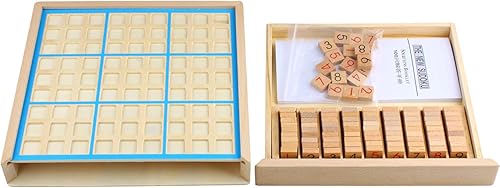 Miniatura 4 de Larcele Rompecabezas de números de madera Sudoku Juegos de mesa SD-02