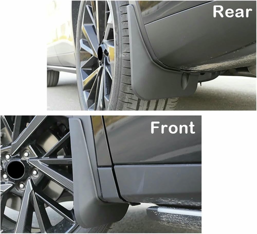 4 Pcs Splash Guards Wheel Mudflaps for Mitsubishi Outlander PHEV GM GN ZM 2022 2023 2024 Car Front Rear Rubber Splash Guards