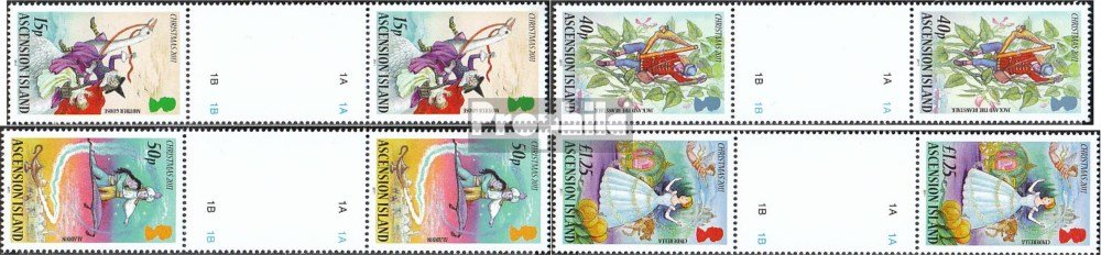 Ascension 1159ZS-1162ZS between steg couples (complete.issue.) 2011 christmas Fairytale (Stamps for collectors) Fairy tales / myths / legends