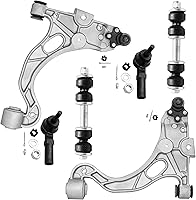 Vista 79 de Detroit Axle - Kit de brazos de control delanteros para Chevy GMC Silverado Sierra 1500 Avalanche Yukon Tahoe Escalade ESV EXT, 2 brazos de control
