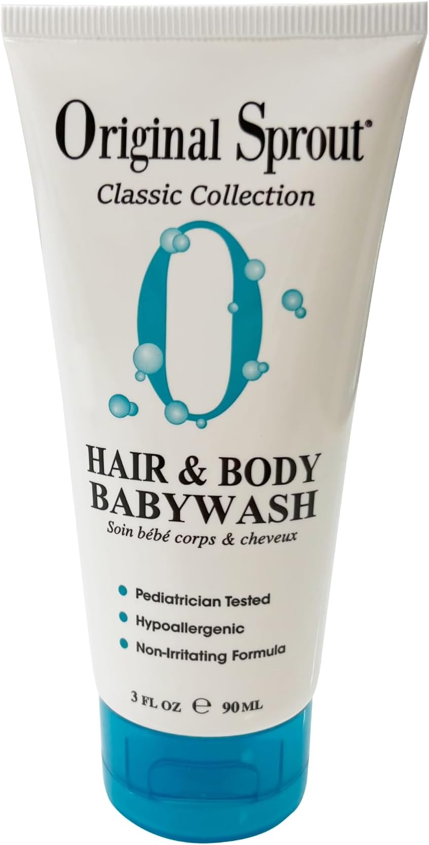 Original Sprout Deluxe Travel Kit: 1x Hair & Body Wash +1x Shampoo 1.0 fl oz (30 ml) + 1x Baby Cream +1x Washcloth (For Babies & Up 5pcs parallel import goods