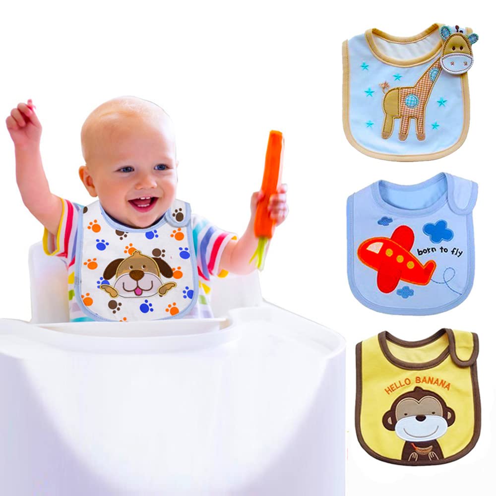 SLOSH 11 Bavaglino Neonato Impermeabile Bavaglini Dentizione Pappa