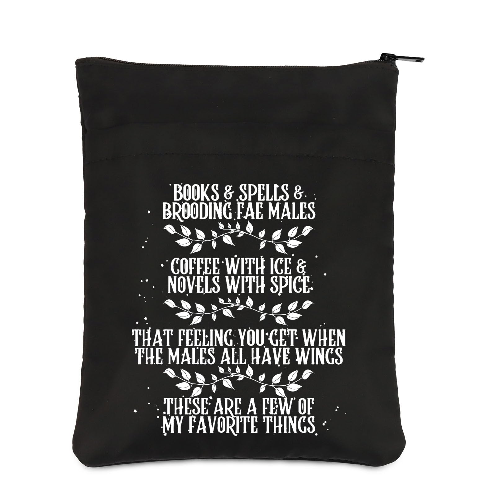 PLITIACOTAR Book Sleeve Sarah J Maas Gift Velaris Gift Bat Boys Gift FAE Fans Gift Fantasy Romance Book Sleeve (Favorite Things BSBL)