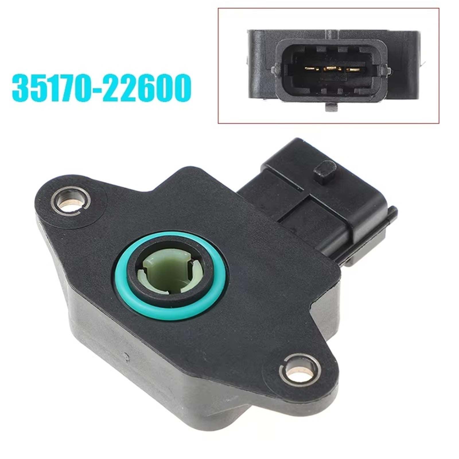 Sensore acceleratore per Hyundai Tiburon 2003-2006 e Tucson 2005-2009 Accessori Auto sensore di Posizione dell'acceleratore Codice OEM: 35170-22600