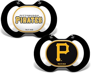 Baby Fanatics MLB Pittsburgh Pirates 2-Pack Pacifiers