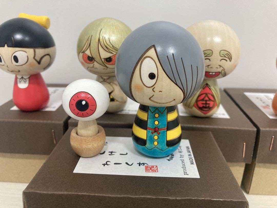 Amazon | 卯三郎 コラボ 水木しげる ゲゲゲの鬼太郎 6体セット