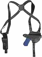 Fondina Da Spalla In Pelle Per Glock - Con Tasca Per Riviste, Regolabile E Per Destrimani - Foto 5