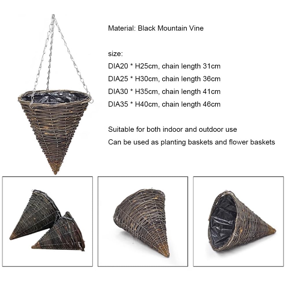 Amazon｜コーンガーデンハンギングバスケット 8インチ/10インチ/12