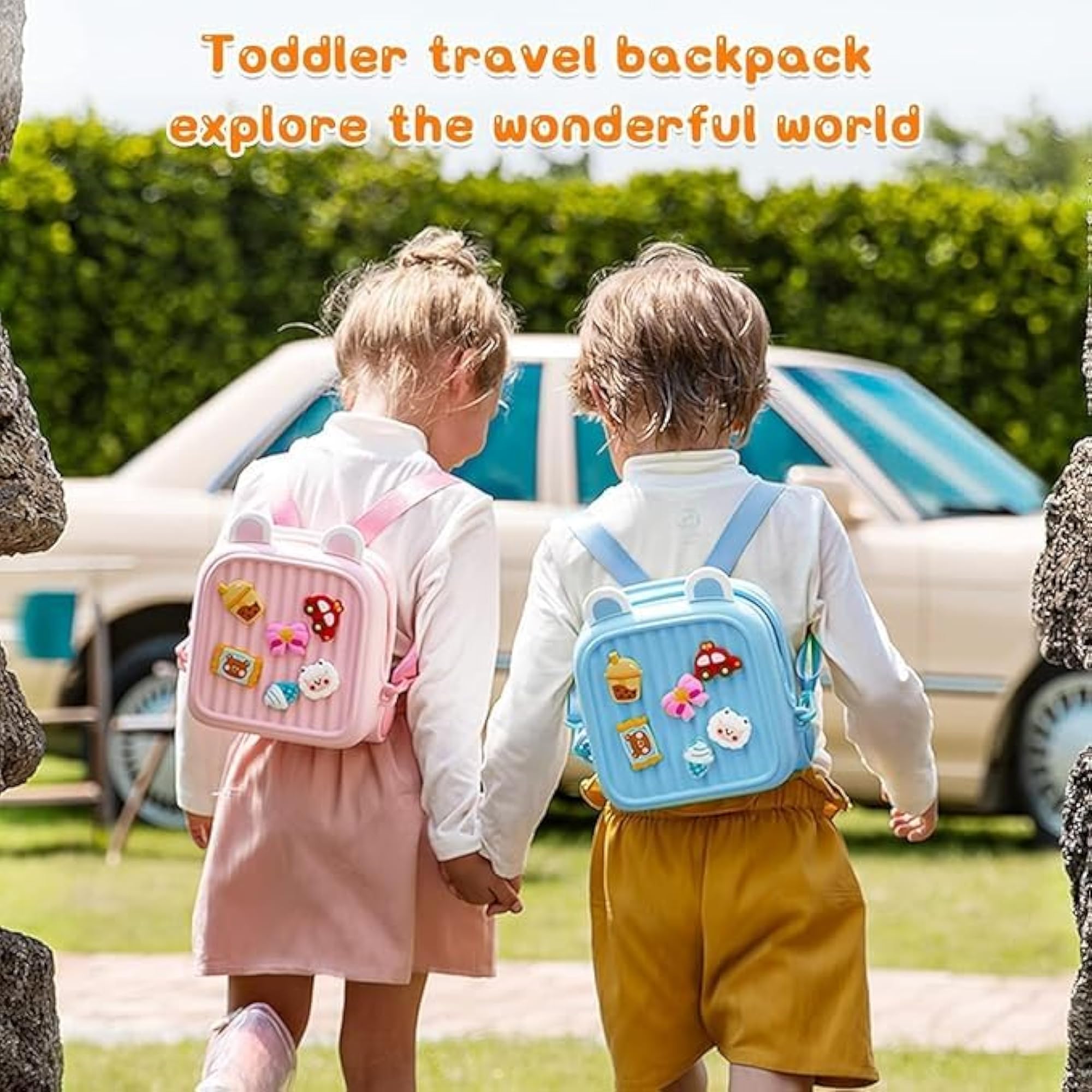 Cute Toddler Mini Backpack, Lightweight Design