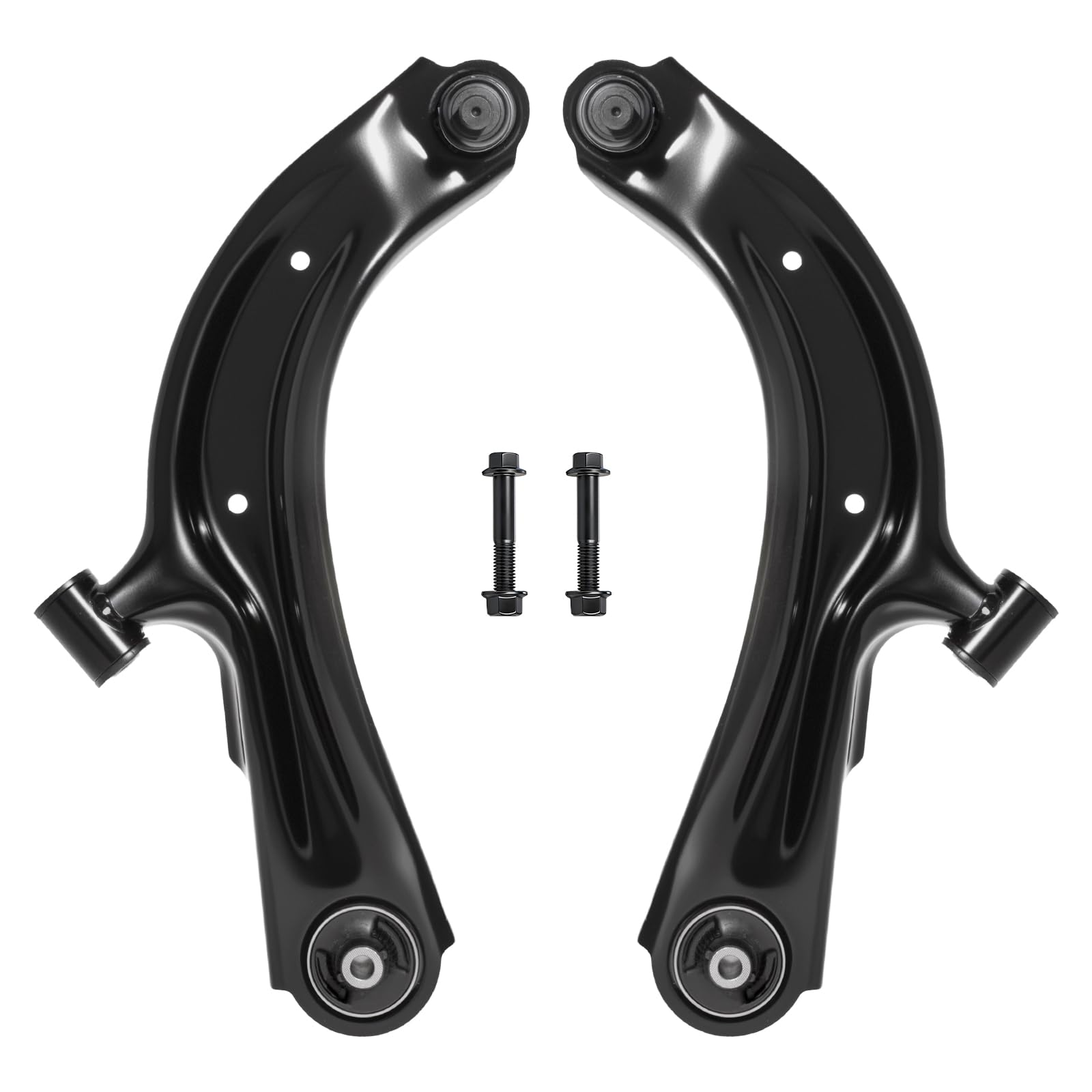 Front Lower Control Arm and Ball Joint Assembly Compatible With 2013-2019 Nissan Sentra (For Naturally Aspirated Only) /13-20 Nissan NV200 AUQDD K622159 K622160 Left Right 2Pc Set Suspension