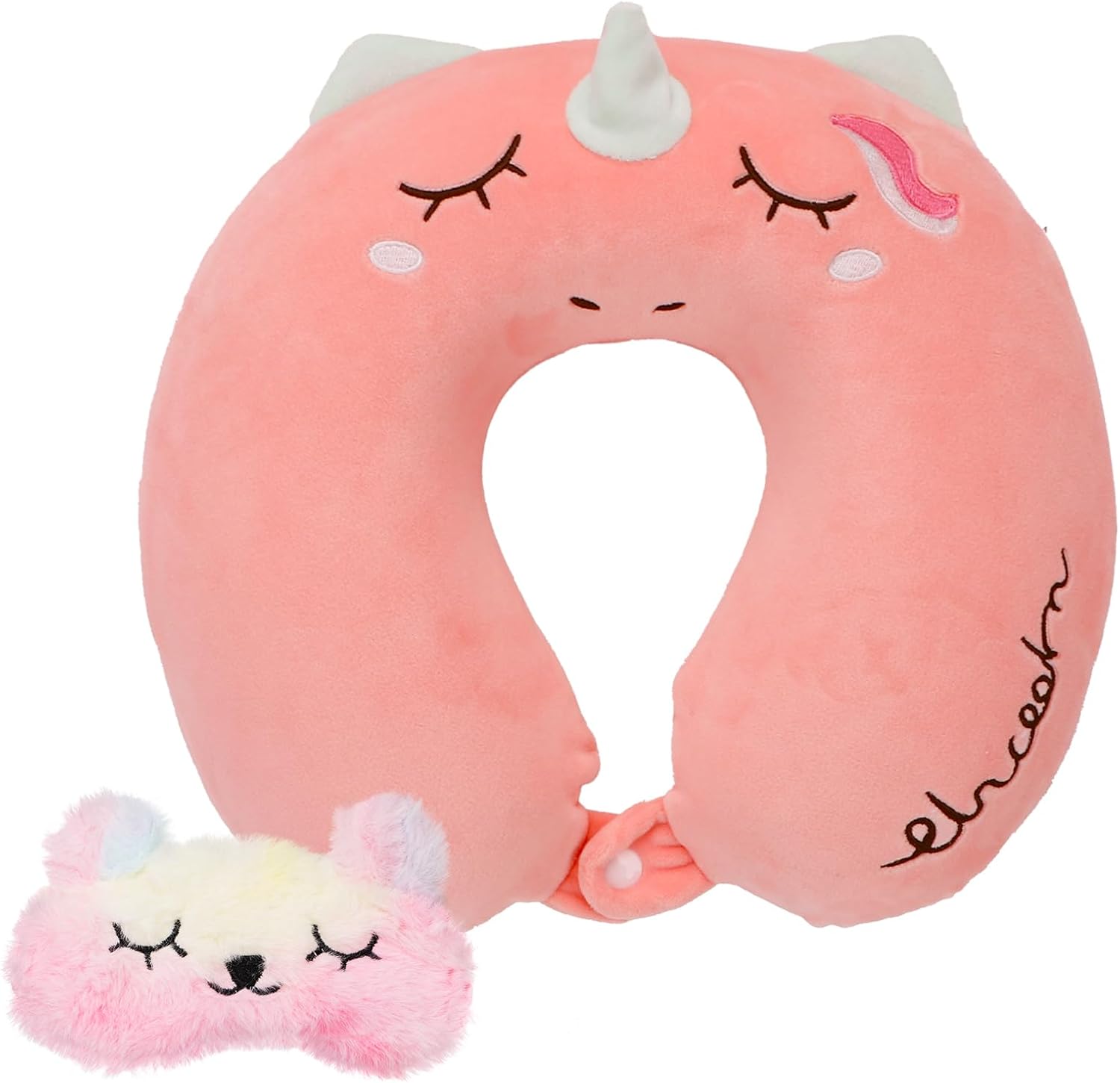 Aquzhou Neck Pillow for Travel, 30 x 30cm Kids Travel Pillow for Airplane, Memory Foam Travel Pillow for Adults and Kids, Removable Travel Neck Pillow with Zips, Cute Cartoon Plane Pillow (Pink) Aquzhou Neck Pillow for Travel, 30 x 30cm Kids Travel Pillow for Airplane, Memory Foam Travel Pillow for Adults and Kids, Removable Travel Neck Pillow with Zips, Cute Cartoon Plane Pillow (Pink)