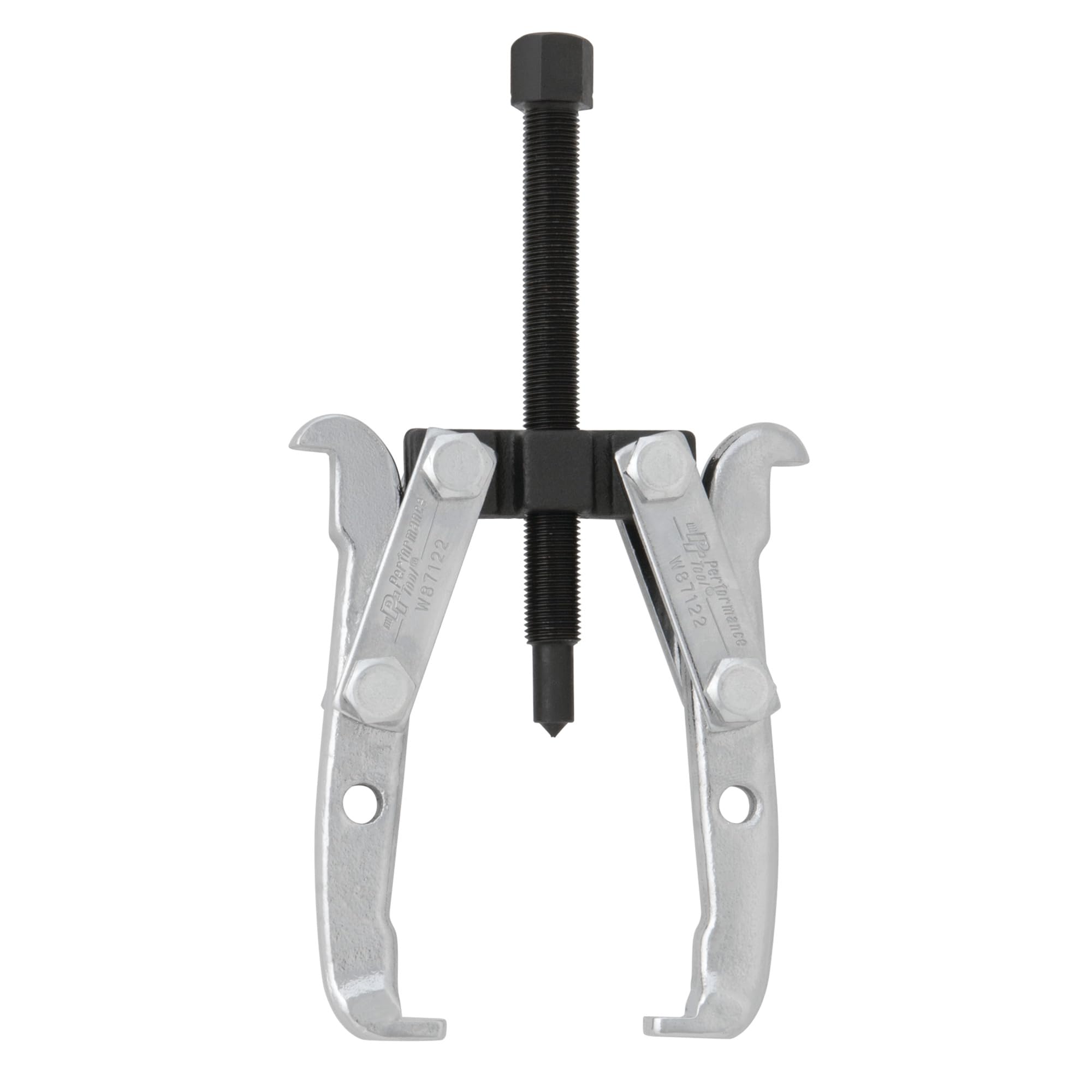 PERFORMANCE TOOL W87122 3-1/4-Inch Reach x 4-Inch Spread 2-Jaw Gear Puller, Spread: 4"