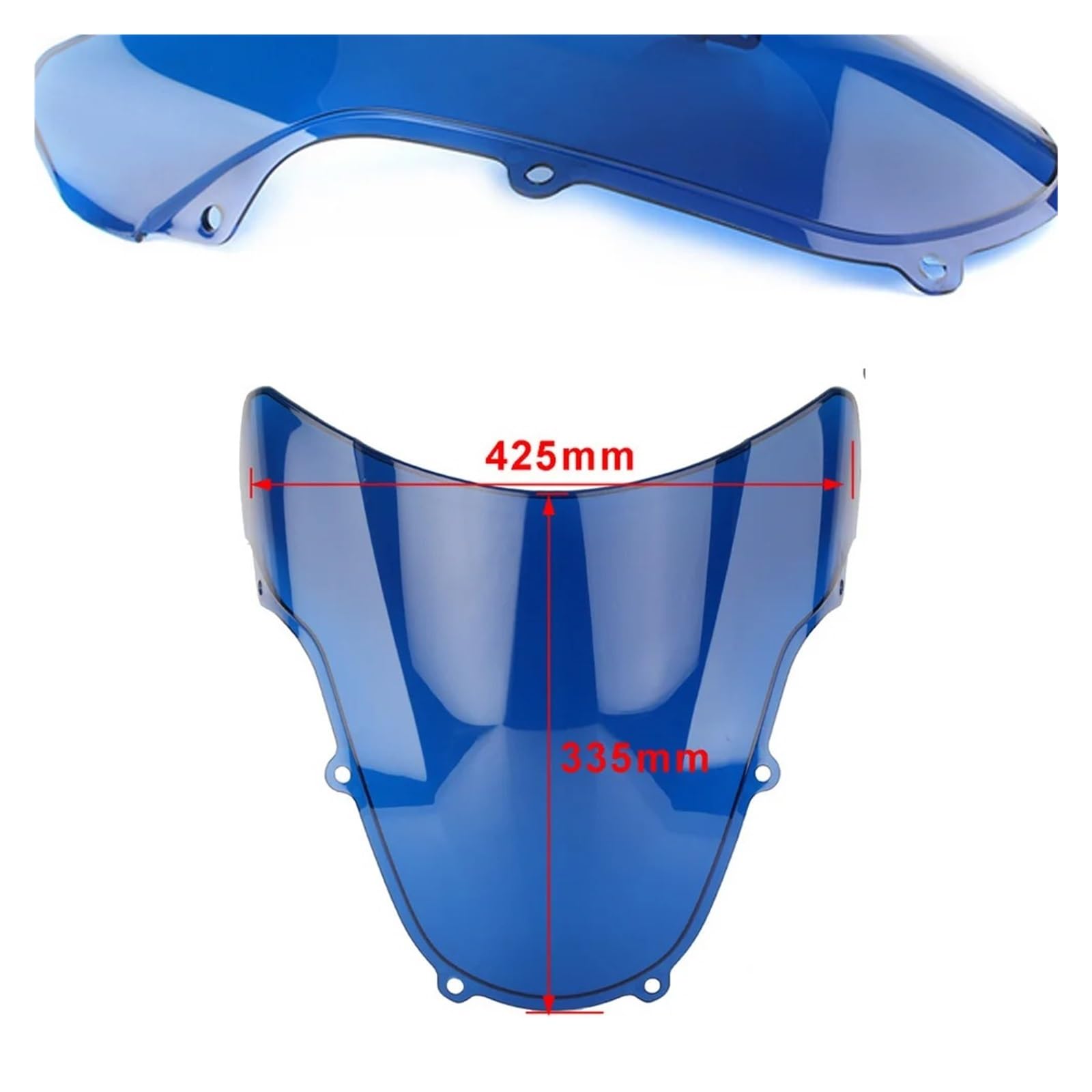 Cupolino Moto Per Suzuki Per GSXR600 Per GSXR750 GSXR GSX-R 600 750 K2 2000-2003 Parabrezza Accessori Moto Parabrezza(Iridium)