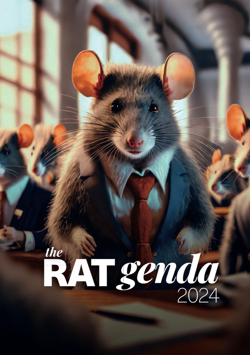 The Rat-genda [plushie cover]: La Ratta's weekly bullet-journal planner for personal and professional growth (The Rat-genda - colorful edition)
