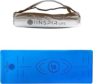 IINSPIR LIFE - Esterilla Yoga Antideslizante - Esterilla Pilates Antideslizante - Esterilla Yoga Gruesa - Tapete Yoga - Mat Yoga - Colchoneta Yoga - Esterilla de Yoga - Alfombra Yoga