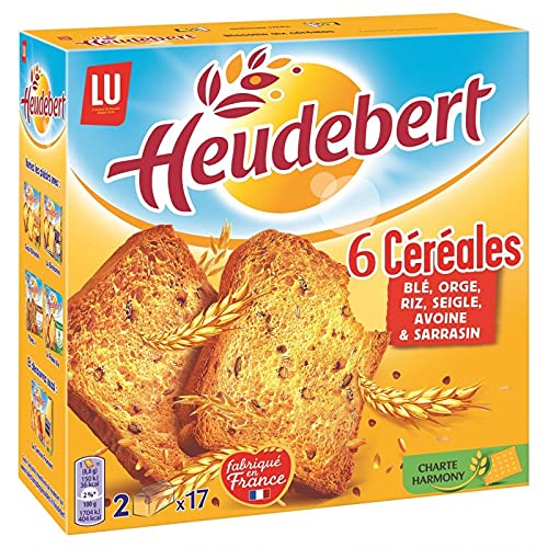  eudebert Biscotte Céréales 300G - Lot De 4