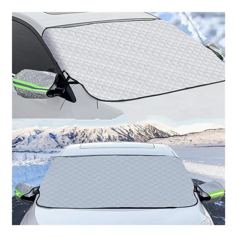 Impermeable a Prueba de Granizo, toldo Universal, Protector de Media Lona, ​​Parasol Exterior para Parabrisas Delantero, Cubre Parabrisas de Coche, protección contra heladas