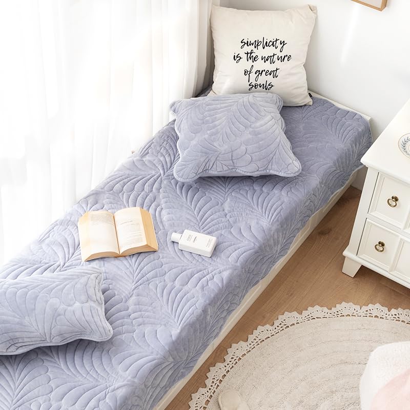 Tapis en peluche pour sol froid, grand tapis de chambre 90x240