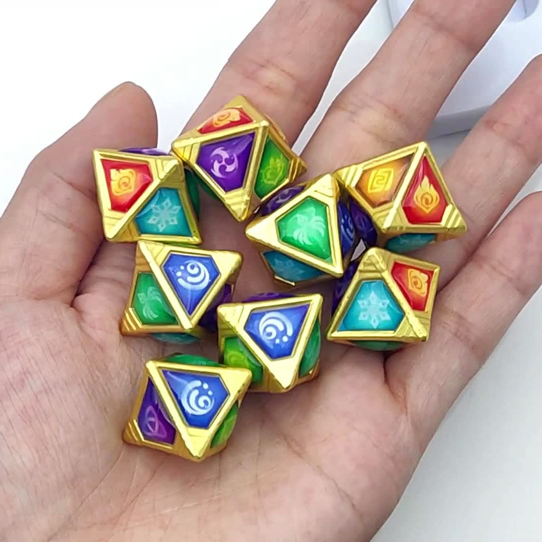 Amazon | Genius Invokation TCG ダイスセット ハンドメイド