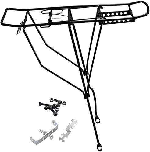 Miniatura 8 de Portabicicletas para niños, acero, accesorios fáciles de instalar, reemplazo directo, portaequipajes resistente, portaequipajes Small Agujero,Large