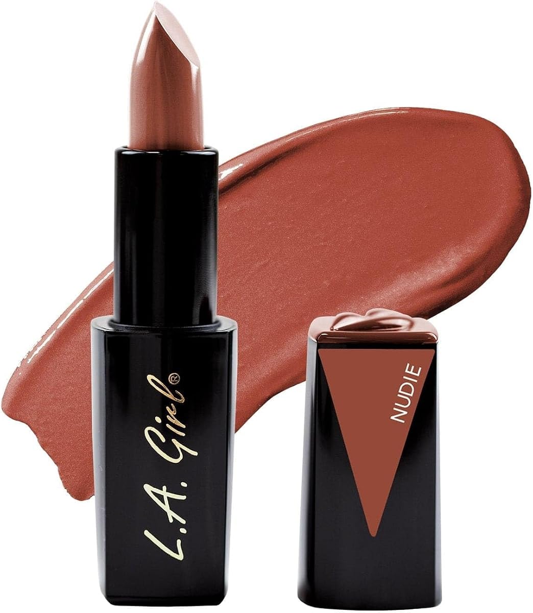 L.A. Girl Lip Attraction Lipstick, Nudie GLC581