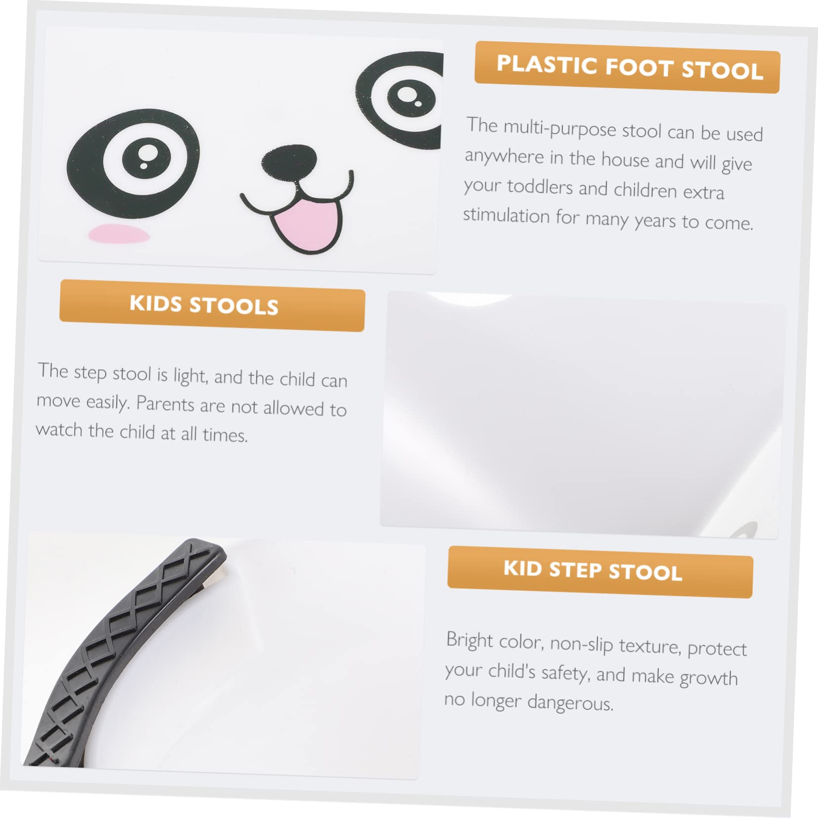 Toyvian 3piezas Taburete Antideslizante para Niño Niña Escalón De Baño para Entrenamiento De Inodoro y Lavado De Manos Banquito De Resistente y Ligero Uso Familiar y Seguro