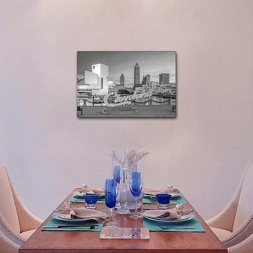 Vista 213 de 1 lienzo decorativo para pared, ferrocarril a través del bosque de pinos con niebla, decoración moderna para el hogar, sala de estar, arte de pared