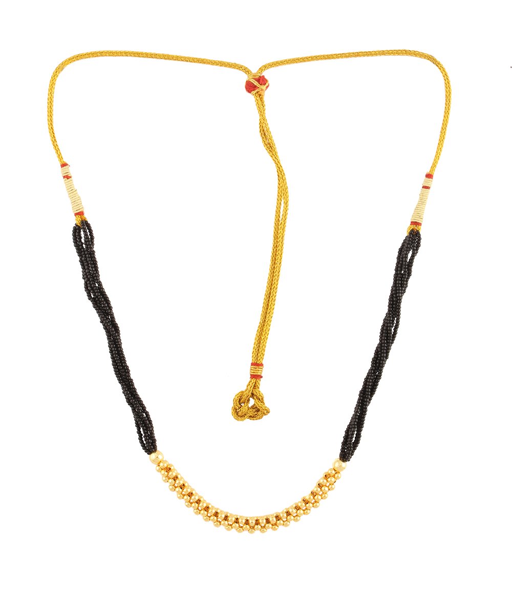 KALAPURI® Handmade Belpan Manchali 24K Gold Plated Alloy Mangalsutra Necklace With Chain for Women (B09FJ19W9V) Amazon Price History, Amazon Price Tracker