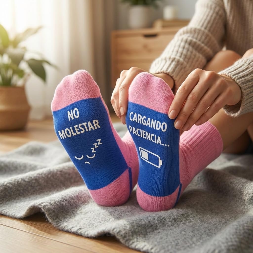 ️Regalos originales para mujer | Calcetines divertidos | Regalo Mujer Original para Amigo Invisible, Navidad y Ocasiones Especiales — view 4