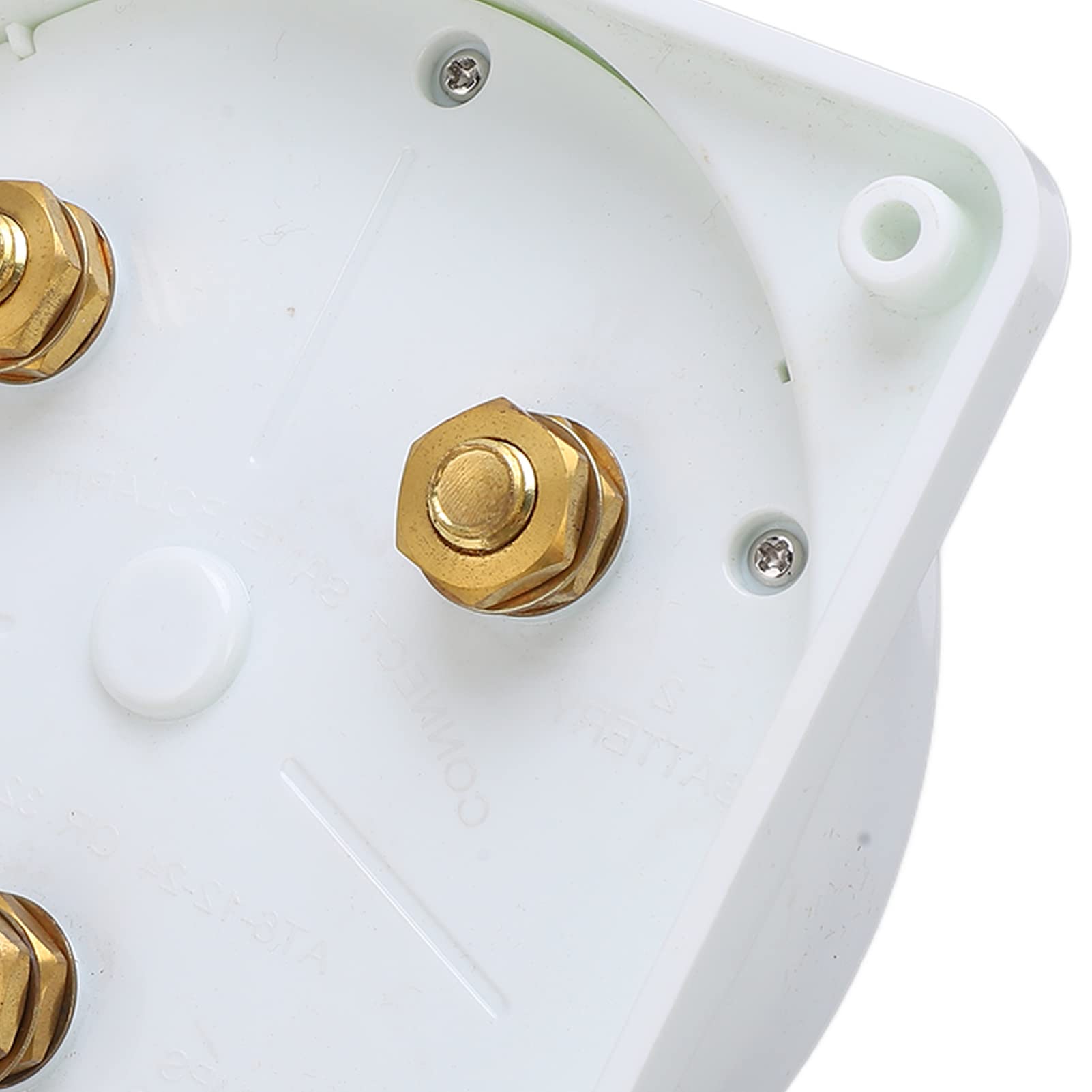 Interruptor de batería Torvex, aislador de interruptor de desconexión de batería dual 12-32 V con perno de cobre estañado 3 8 en 16 para energía marina RV