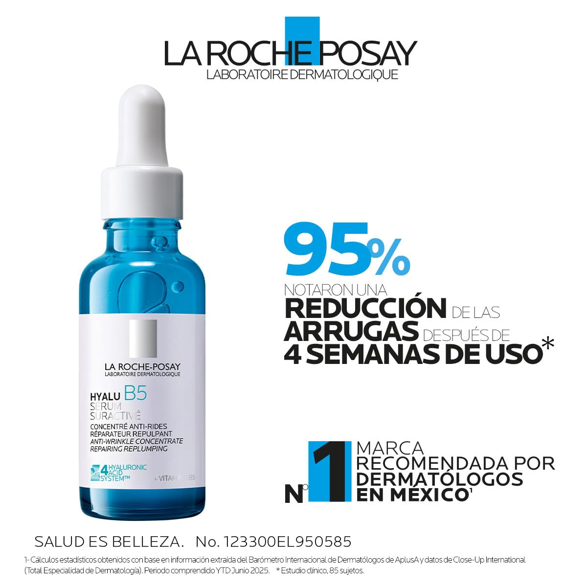 La Roche-Posay Hyalu B5 Hydrating Face Serum with Hyaluronic Acid for Dry and Dehydrated Skin Re-Plump and Repair Skin - Image 3