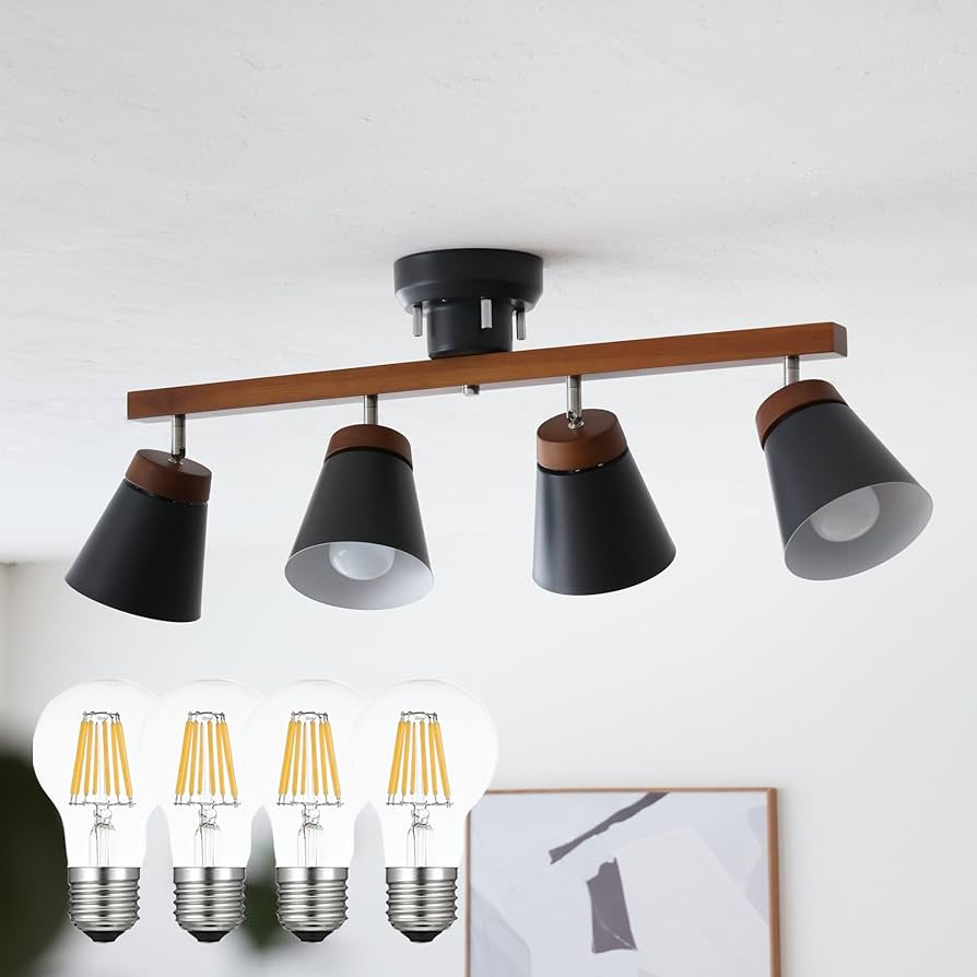 Amazon.co.jp: VENTOTA シーリングライト 4灯 おしゃれ