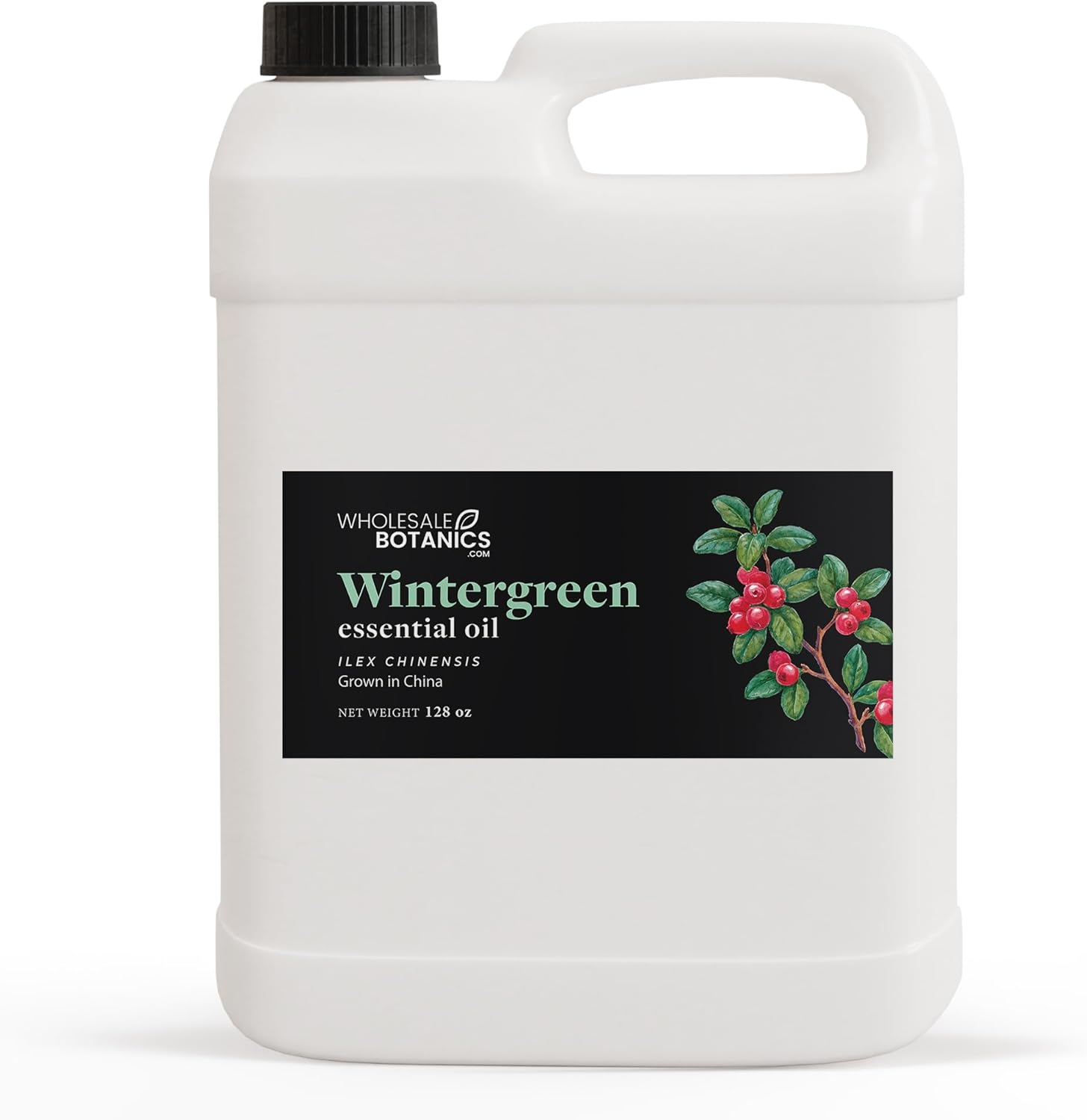 Wintergreen Essential Oil by Wholesale Botanics | Premium Essential Oil | for Aromatherapy, Soaps, Lotions, & Candles | Vegan & Cruelty Free (128 Fl Oz)