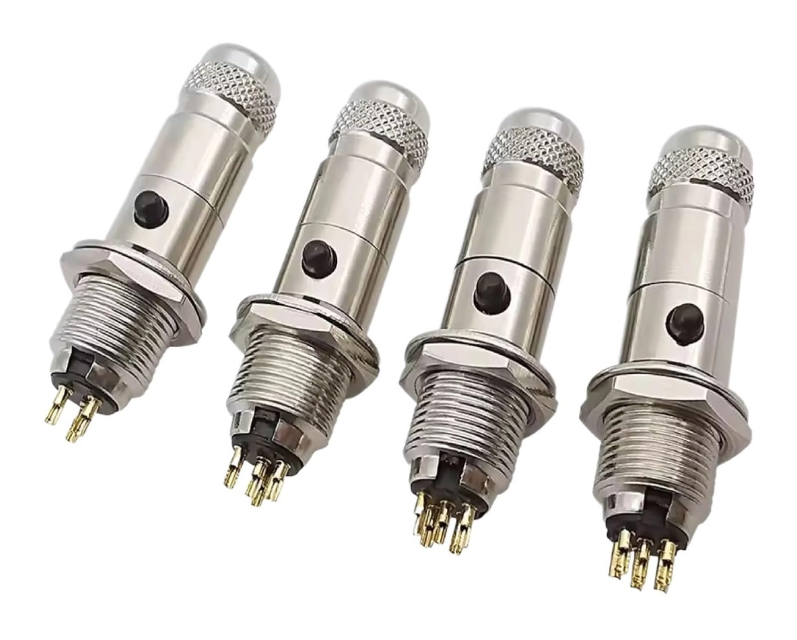 Connettore for cavi broadcast MIC XLR 3/4/5/6 pin maschio femmina in lega di zinco for aviazione(Male Plug,3P)