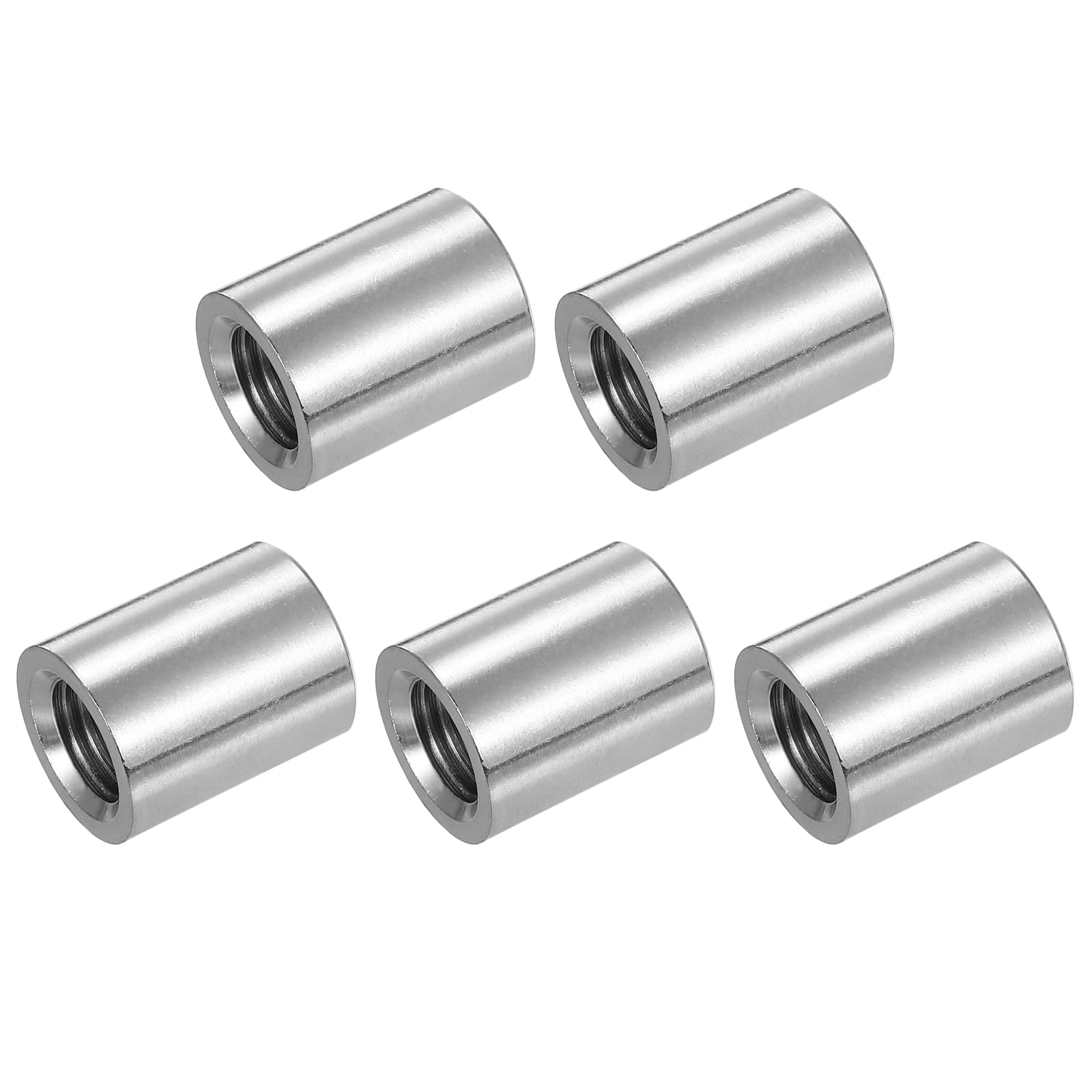 304 Stainless Steel Coupling Nuts - 25 Pcs -19