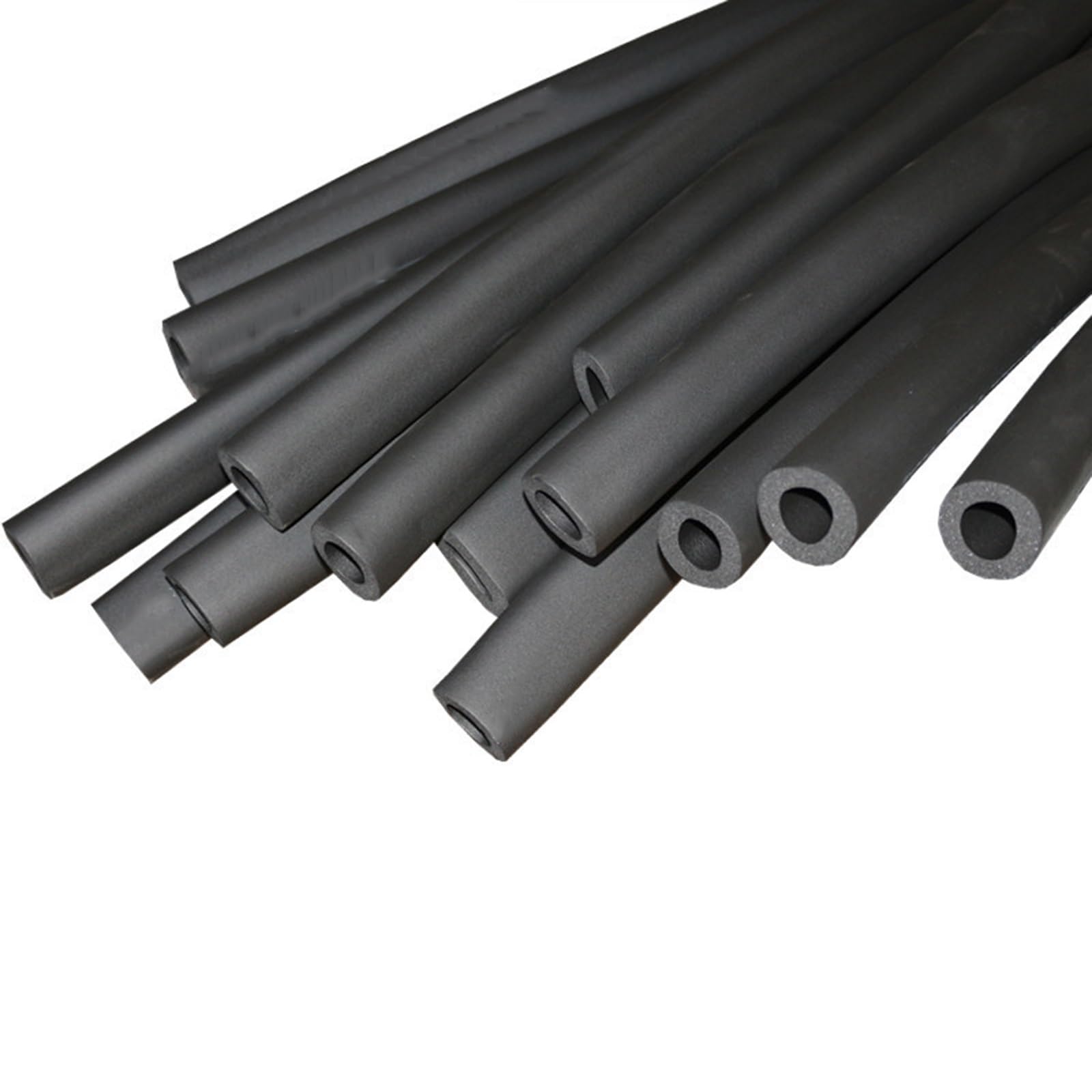 Outdoor Water Pipe Insulation Tubing 1/4" 1/2" 3/4" 1" 1-1/4" 2" 2-1/2" 3" Inner Diameter Foam Tube Insulation For 1/3" 0.59" 0.79" Thick Wall Insulation For Various Pipe Size ( Size : 63mmx20mmx1.8m