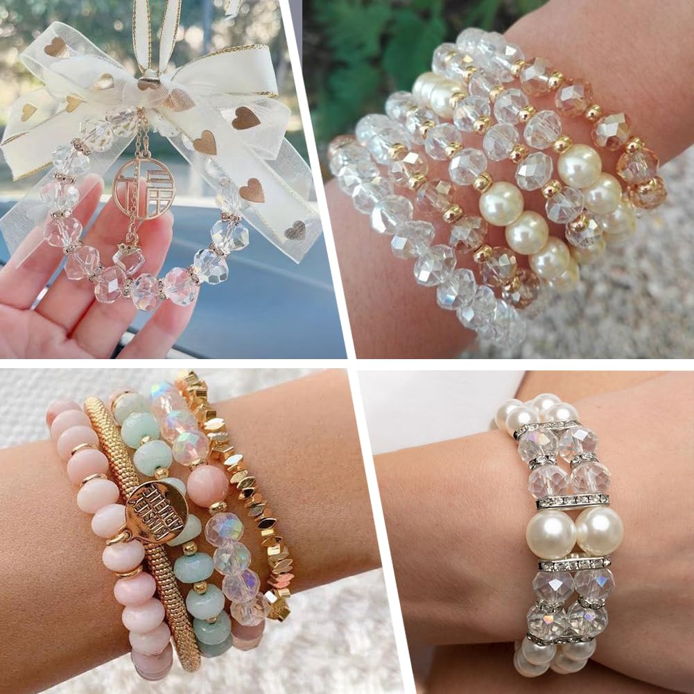 120 Bunte Glas-Tropfenperlen Facettiert – Oben Gebohrt Für DIY Schmuck (Armbänder, Halsketten, Ohrringe)