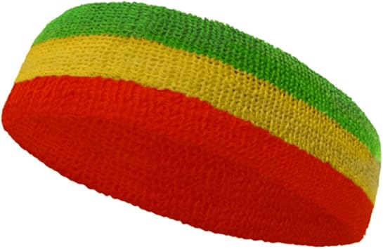 COUVER Triple Color Striped Sports Headband