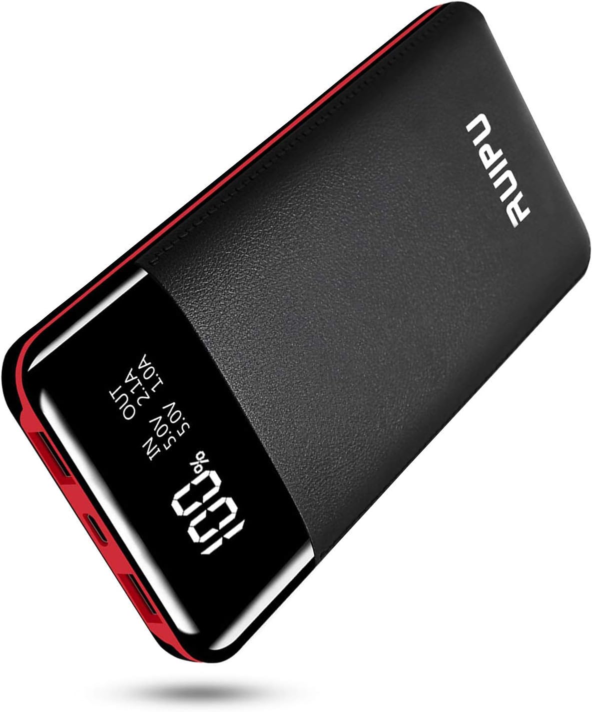 Portable Charger Power Bank 24000mAh High Capacity Backup Battery 2 USB Output Battery Pack Phone Charger with LCD Digital Display Compatible Android Phones,Tablets and Other USB-Power Devices