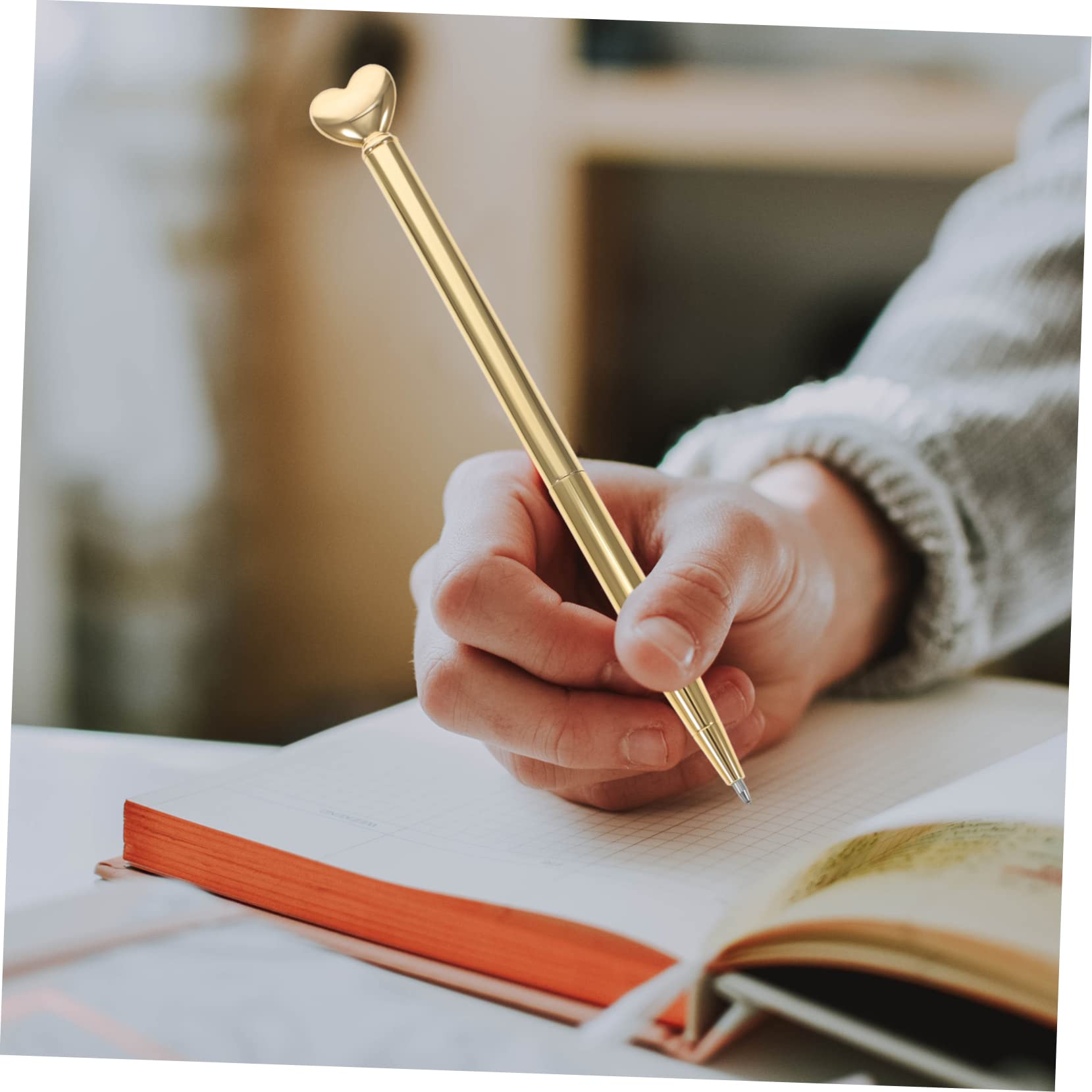 SHINEOFI 36 Pz Penna Di Metallo Penne Da Scrittura Multifunzione Penna a Sfera Per Uso Quotidiano Penne a Sfera a Inchiostro Penna Da Scrittura Per Uso Quotidiano Golden