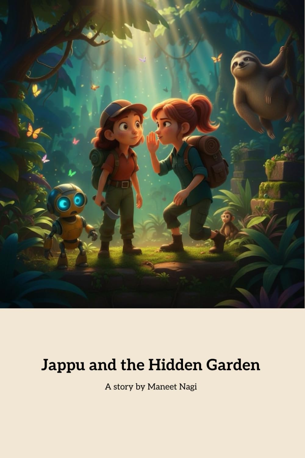 Jappu and the Hidden Garden: A Magical Adventure of Sisterhood and Imagination