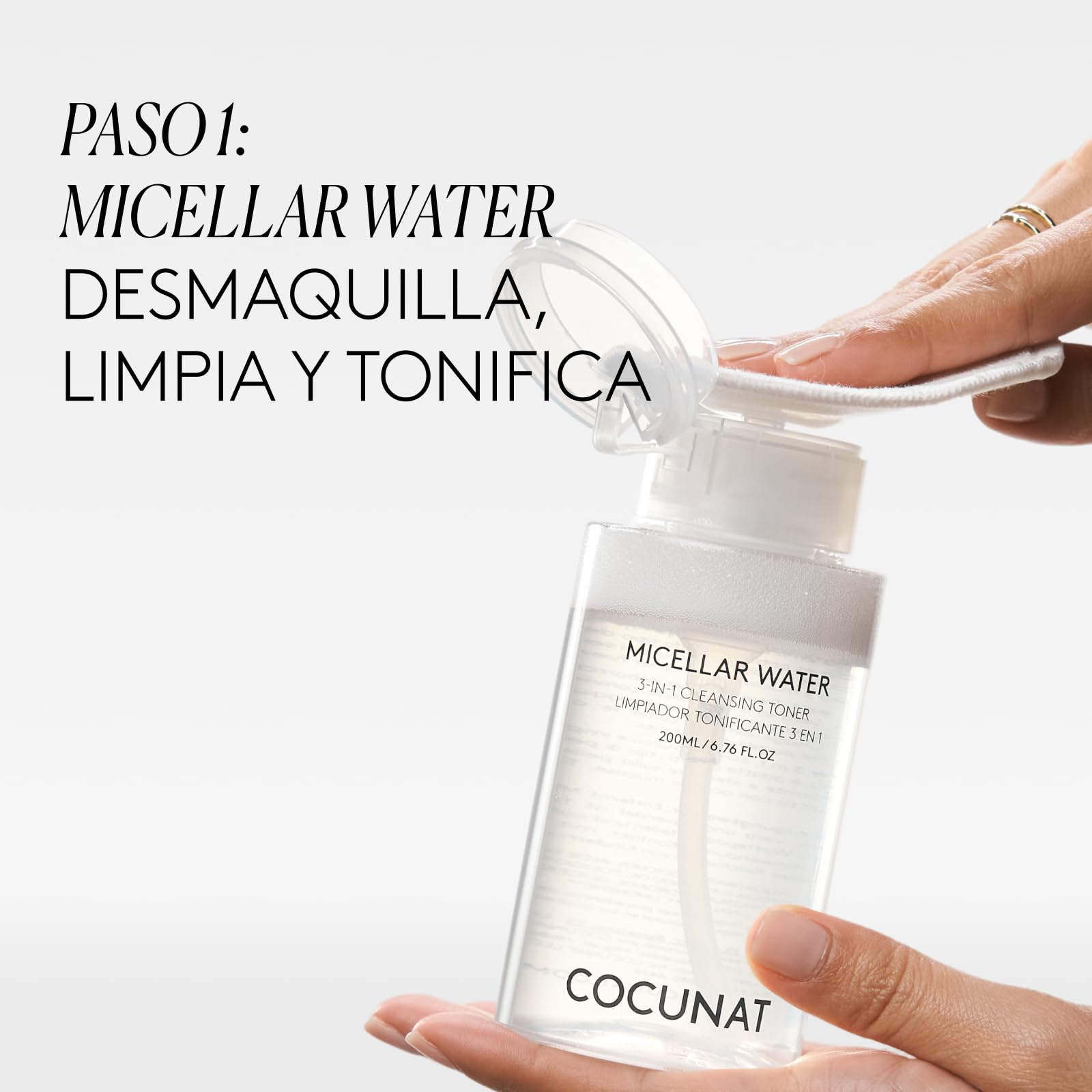 COCUNAT Set Doble Limpieza Agua Micelar + Espuma Detox 200ml+125ml