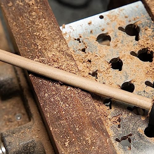 RUANI Wood Dowel Rod Maker Dowel Maker 17 Holes (English System) Steel