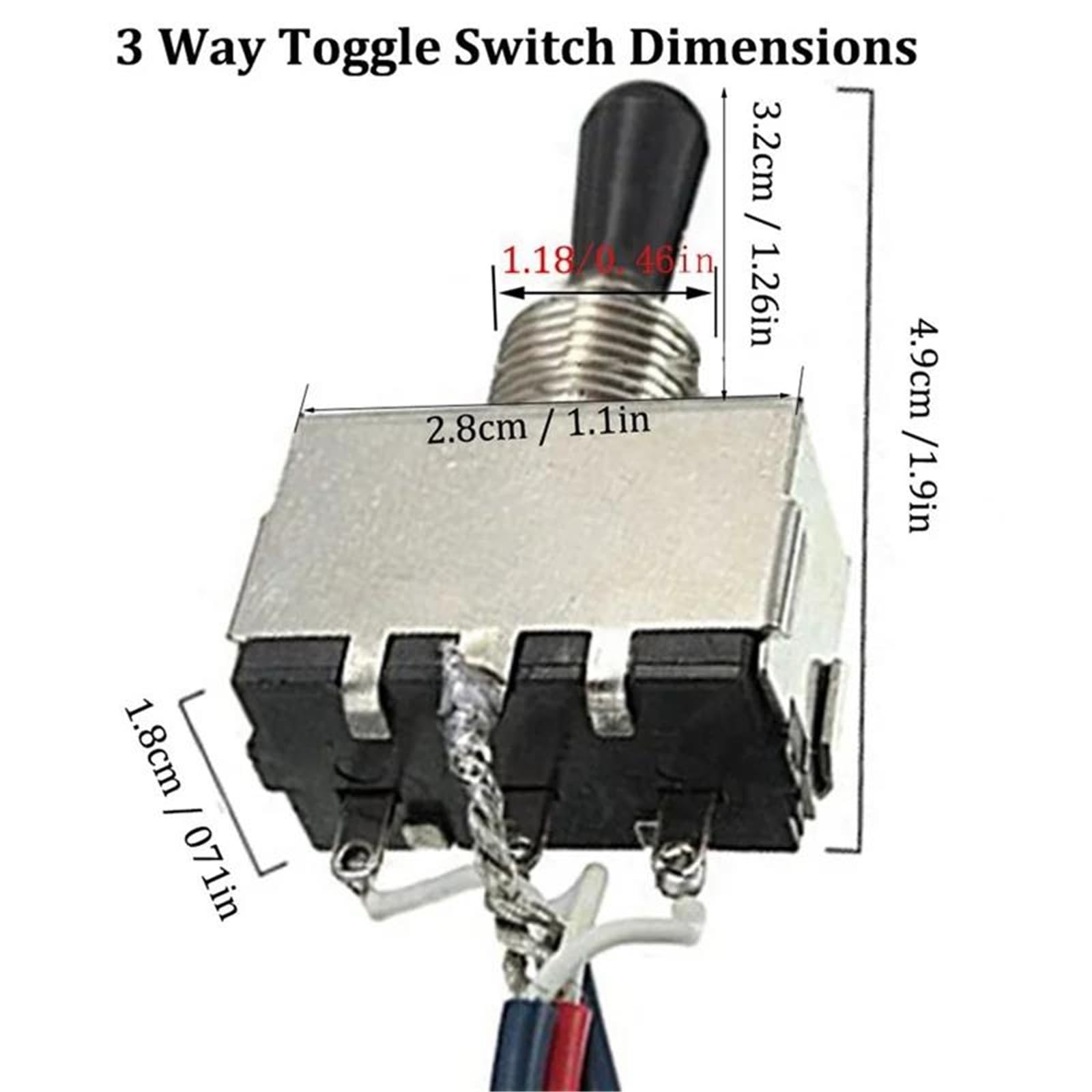 Arnés De Guitarra Arnés De Cableado Para Pastillas De Guitarra Eléctrica Potenciómetros 2T2V 500K Fácil De Instalar