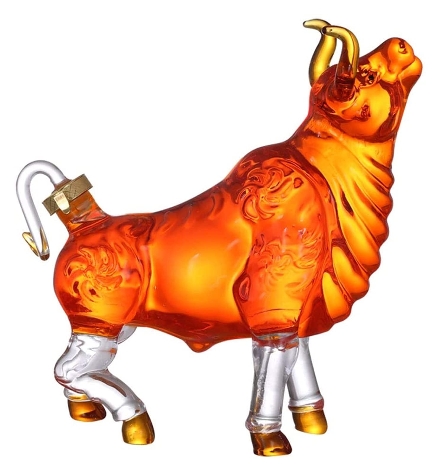 Carafe à whisky animale en verre sculpté pour sublimer vos moments de dégustation