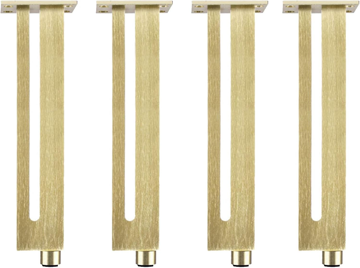 Furniture Leg Sofa Legs, Thickened Non-Slip Legs - Anti-Vibration - Simple & Elegant - Black