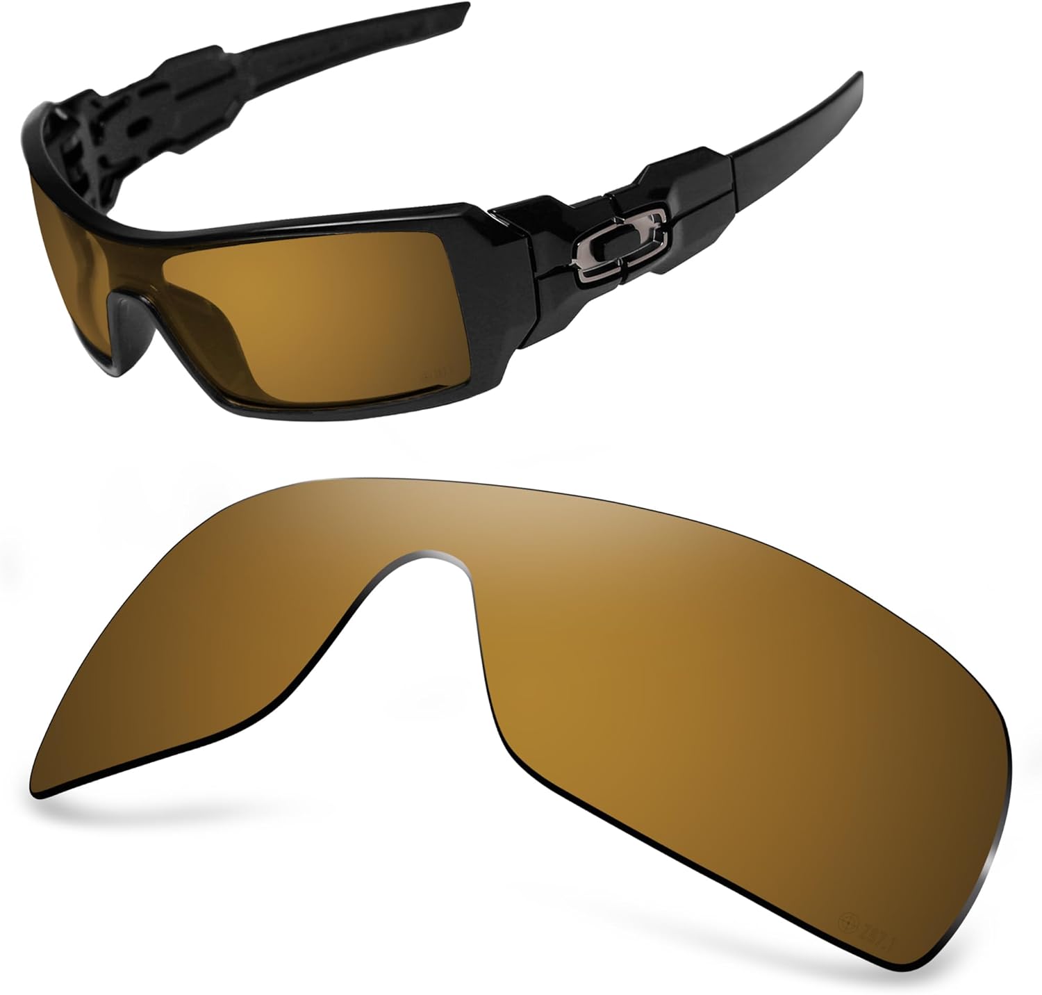 ANSI Z87.1 Replacement Lenses Compatible with Oakley Oil Rig Sunglasses