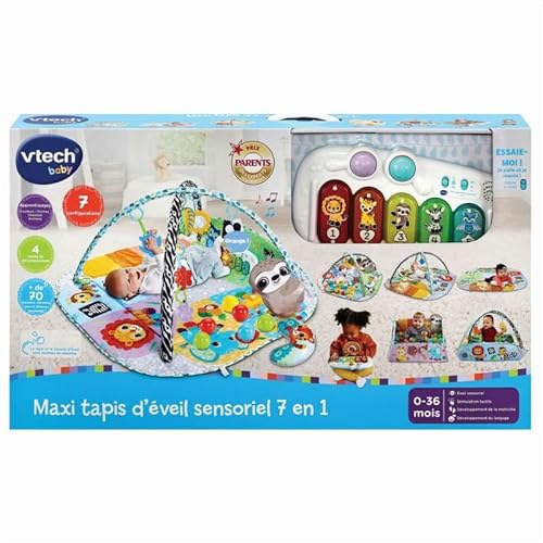 Jeu d'éveil Vtech Baby Maxi tapis d'éveil sensoriel 7 en 1 - vue 2